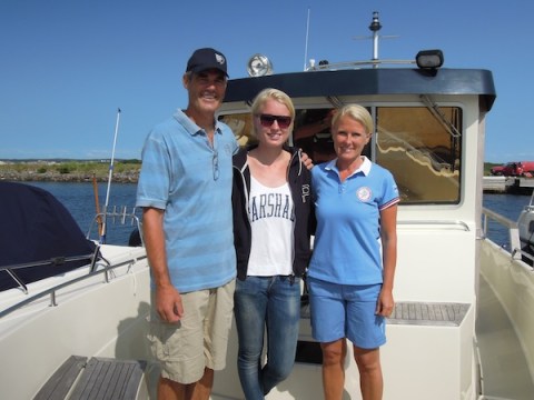 Båtfärd med Göran, Åsa och Sara