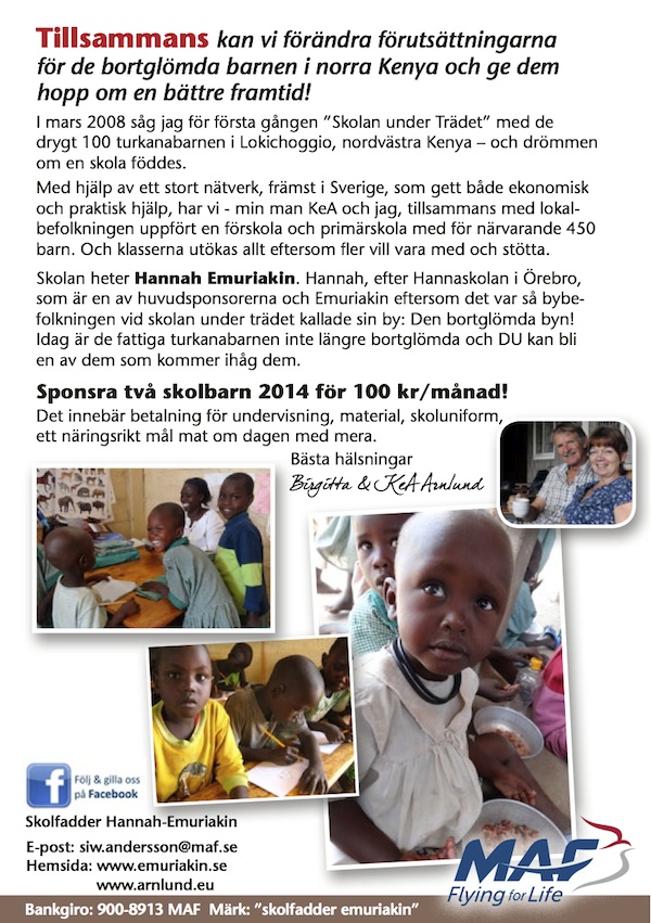 Emuriakin fadder MAF 2014-2