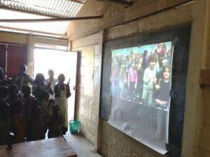 Hannaskolans i Örebro barn på skärmen!