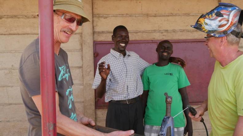 Två volontärer - Eilert och Bertil